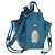 LOEWE Ghibli Spirited Away Boh Mouse Yu-Bird Hammock Drawstring Auth yk20944SM Azul