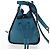 LOEWE Ghibli Spirited Away Boh Mouse Yu-Bird Hammock Drawstring Auth yk20944SM Azul - vista 4