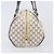 Céline CELINE Macadam Canvas Boston Bag PVC Leather White Gold Auth 206111V Weiß Golden - Ansicht 4