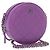 Sac à épaule CHANEL Matelasse à chaîne en agneau violet argenté CC Auth 206022M
