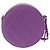 Sac à épaule CHANEL Matelasse à chaîne en agneau violet argenté CC Auth 206022M - vue 2