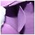 Sac à épaule CHANEL Matelasse à chaîne en agneau violet argenté CC Auth 206022M - vue 21