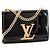 LOUIS VUITTON - Borsa a tracolla Louise Louis Vuitton in pelle verniciata nera Nero - vista 2