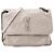 Autre Marque SAINT LAURENT - Borsa a tracolla Niki Medium Saint Laurent in pelle stropicciata grigia Grigio