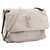 Autre Marque SAINT LAURENT - Borsa a tracolla Niki Medium Saint Laurent in pelle stropicciata grigia Grigio - vista 2
