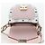 MCM Vicetos Tracy Schultertasche PVC Leder Rosa Silber Auth 205914V Pink - Ansicht 21