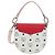 MCM Vicetos Tracy Schultertasche PVC Leder Rosa Silber Auth 205914V Pink - Ansicht 3