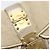 Borsa a mano Miu Miu Matelassé Canvas Beige Gold Tone Auth bs37124 - vista 20