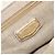Borsa a mano Miu Miu Matelassé Canvas Beige Gold Tone Auth bs37124 - vista 25
