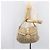 Borsa a mano Miu Miu Matelassé Canvas Beige Gold Tone Auth bs37124 - vista 31