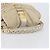 Borsa a mano Miu Miu Matelassé Canvas Beige Gold Tone Auth bs37124 - vista 7