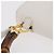 Borsa a mano GUCCI Bamboo in pelle 2way White Gold 000 2029 0633 Auth bs37338A Bianco D'oro - vista 14