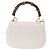 Borsa a mano GUCCI Bamboo in pelle 2way White Gold 000 2029 0633 Auth bs37338A Bianco D'oro - vista 2
