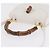 Borsa a mano GUCCI Bamboo in pelle 2way White Gold 000 2029 0633 Auth bs37338A Bianco D'oro - vista 7