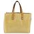 LOUIS VUITTON Monogram Vernis Reade PM Hand Bag Beige M91144 LV Auth bs37196 - vista 2