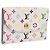 LOUIS VUITTON Monogram Multicolor Anvelop Cult De Vuitto White LV Auth 206351A Bianco