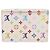 LOUIS VUITTON Monogram Multicolor Anvelop Cult De Vuitto White LV Auth 206351A Bianco - vista 3