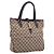 Sac à main GUCCI GG Canvas New Jackie Beige Gold 145818 Auth 206247 Doré