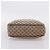 Sac à main GUCCI GG Canvas New Jackie Beige Gold 145818 Auth 206247 Doré - vue 5