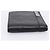 Portafoglio compatto GUCCI GG Canvas Guccissima in pelle nera 233102 Auth 206146A Nero - vista 4