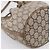 Borsa a tracolla GUCCI GG Plus Supreme PVC Beige Gold Auth ka6356 D'oro - vista 13