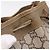 Borsa a tracolla GUCCI GG Plus Supreme PVC Beige Gold Auth ka6356 D'oro - vista 20
