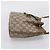 Borsa a tracolla GUCCI GG Plus Supreme PVC Beige Gold Auth ka6356 D'oro - vista 5