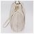 Bolso de mano PRADA de cuero 2way White Gold Auth 206042V Blanco Dorado - vista 3