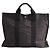 Hermès Borsa Cabas Herline con certificato Entrupy Toto in cotone antracite Grigio antracite - vista 4