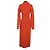 Autre Marque Destree Kleid aus Wolle Orange Größe S - Ansicht 3