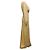 Autre Marque Abito da Sera Mac Duggal Champagne Metallic Sequined / Abito Formale Metallico - vista 2