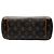 mala Tote Louis Vuitton Brown Monogram Canvas com Alça Dupla Superior Marrom - vista 4