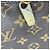 mala Tote Louis Vuitton Brown Monogram Canvas com Alça Dupla Superior Marrom - vista 8