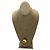 Salvatore Ferragamo Collana con pendente scultoreo Ferragamo in alluminio dorato e ottone D'oro