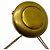 Salvatore Ferragamo Collana con pendente scultoreo Ferragamo in alluminio dorato e ottone D'oro - vista 3