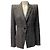 Blazer Veronica Beard Brock Glen Plaid con Dickey Gris