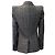 Blazer Veronica Beard Brock Glen Plaid con Dickey Gris - vista 3