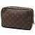 Borsa a pochette Louis Vuitton Monogram Trousse Toilette 23 Marrone - vista 2