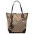 Borsa Tote Gucci GG Canvas GG Charm Beige