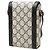 Borsa a tracolla Gucci Mini GG Supreme Horsebit 1955 Beige - vista 2