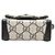 Borsa a tracolla Gucci Mini GG Supreme Horsebit 1955 Beige - vista 3