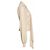 Chloé Chloe, top de punto beige con lazo - Ansicht 3
