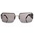 Chanel, gafas de sol sin montura con logo CC de cristal, negro - vista 2