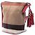Borsa a secchiello Burberry Ashby con nappe in tela Mini Mega Check marrone - vista 2