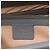 Bamboo Bolsa Gucci Nymphaea Small em couro de bezerro cinza com bambu e Web - vista 5