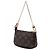 Bolso Louis Vuitton Monogram Mini Pochette Accessoires Marrón Castaño - vista 2