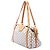 Borsa a tracolla Louis Vuitton Damier Azur Stresa PM Bianca Bianco - vista 2