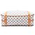 Borsa a tracolla Louis Vuitton Damier Azur Stresa PM Bianca Bianco - vista 3