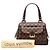 Louis Vuitton Damier Ebene Knightsbridge Handtasche braun - Ansicht 7