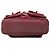 Red Gucci Large Suede Bamboo Drawstring Backpack - view 3